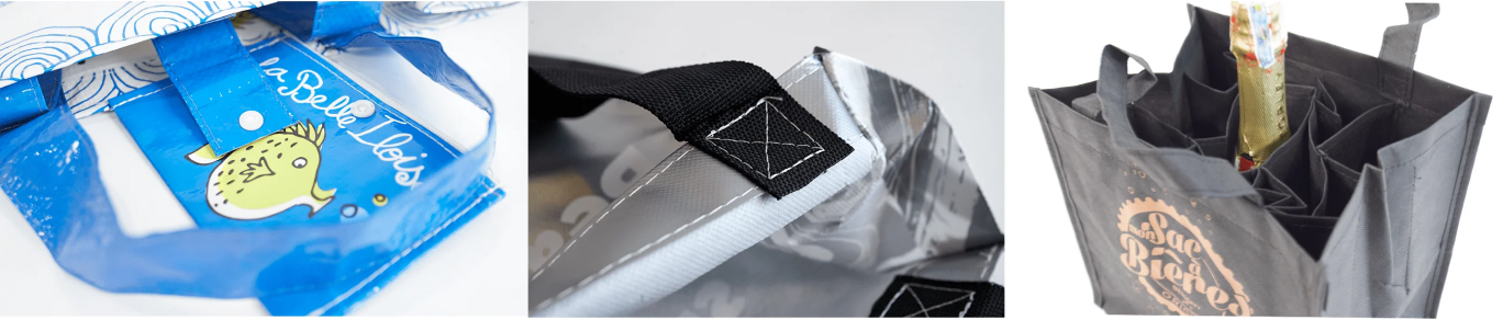 Multiple Polypropylene bags | Sacs tissés non tissés