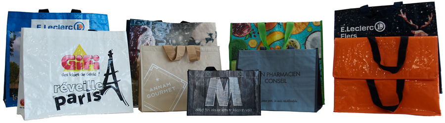 Non-woven and woven polypropylene PP bags | sacs en polypropylène (PP) Sacs tissés non tissés