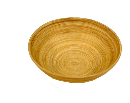 bamboo salad bowl reusable | Vaisselle écologique réutilisable