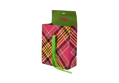 Luxury paper bags | Sacs de luxe a motif et ruban