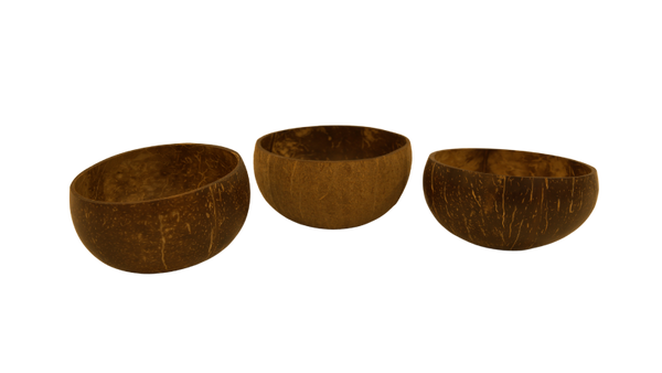 coconut bowls reusable | Vaisselle écologique réutilisable