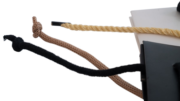 cotton and synthetic fiber cords handles for bags | anses en coton et fibres synthetiques pour sacs