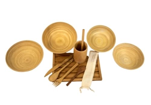 reusable food tableware | Vaisselle écologique réutilisable